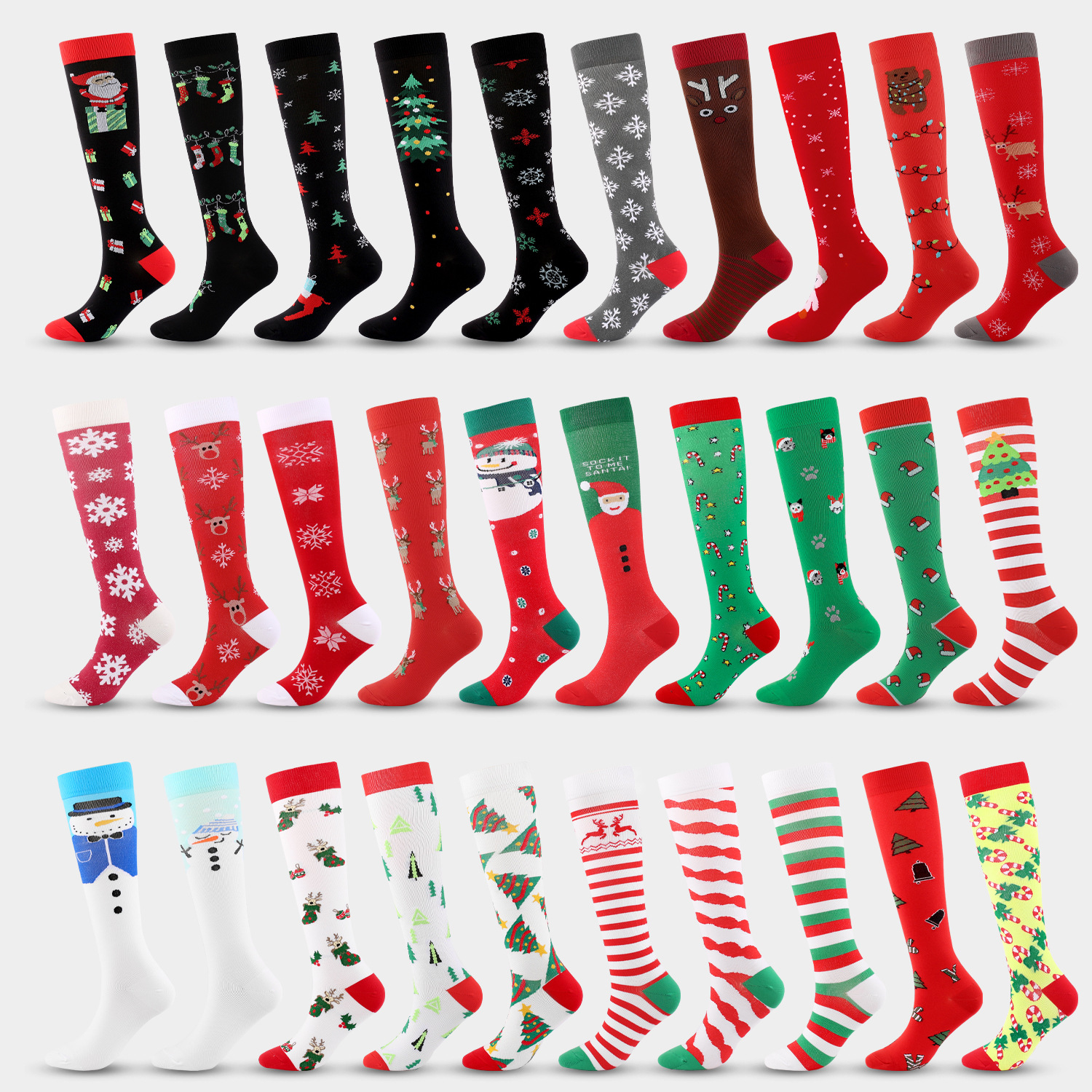 Christmas socks, pressure socks, Halloween socks圣诞袜子