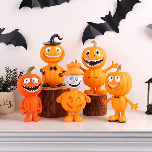 Halloween Pumpkin Desktop Ornament万圣节南瓜人家居花园装饰