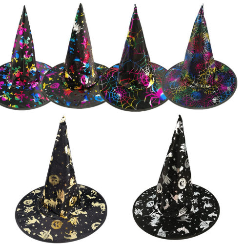 Witch Hat Halloween Hat Party Supplies万圣节帽子派对魔法帽