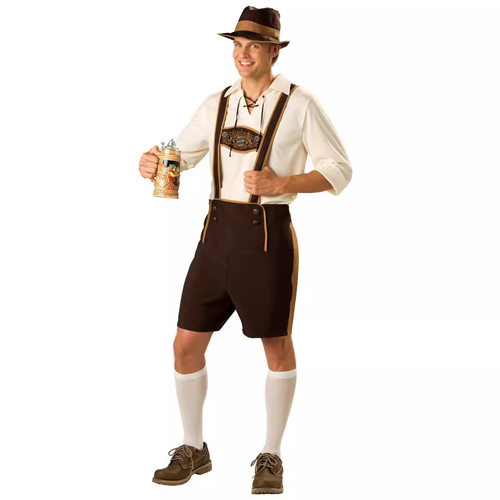 Halloween men's plus size beer costume啤酒服装万圣节表演服