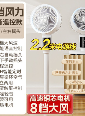 Air circulation fan silent shaking voice fan立式电风扇循环扇