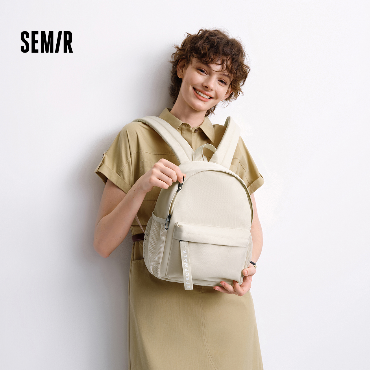 森马学生书包轻便小型双肩背包女