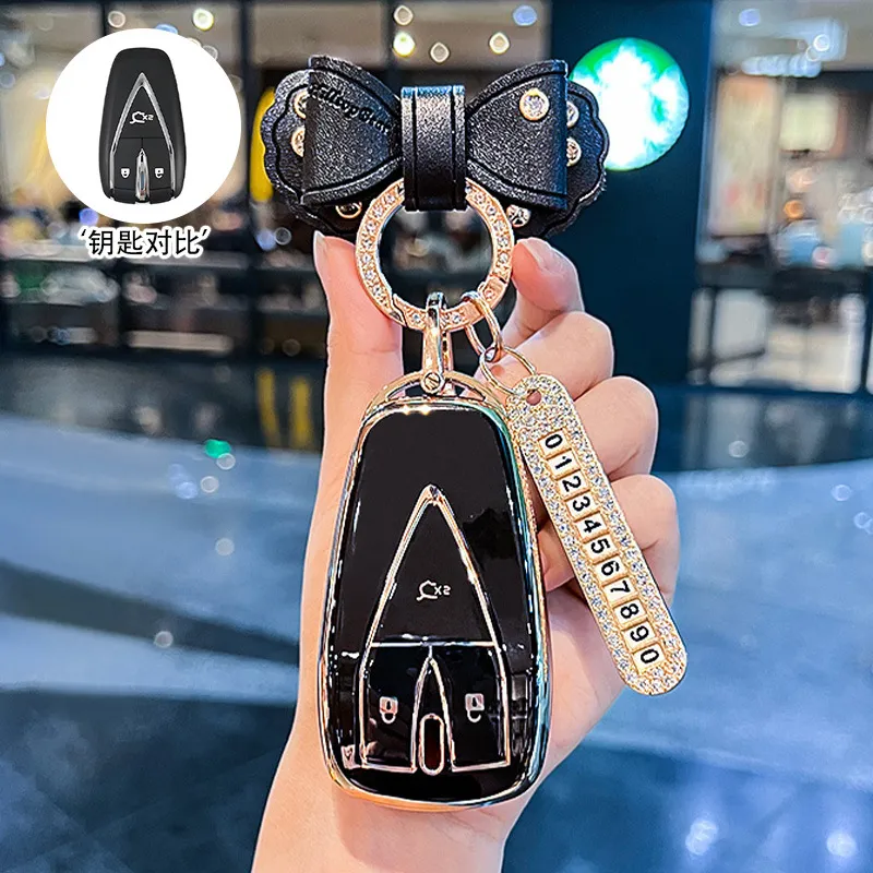 适用长安cs75plus车钥匙套cs55逸动cs35逸达x5欧尚x7 z6 univ t k