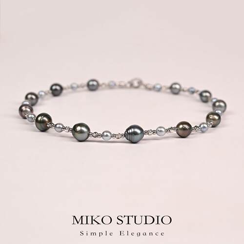 miko米扣天然海水珍珠项链女