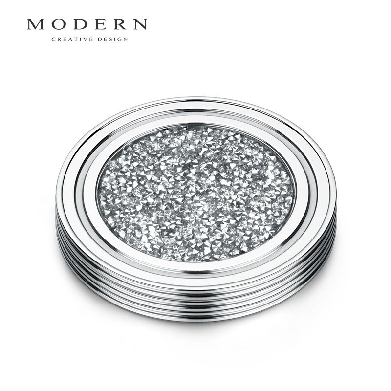摩登MODERN轻奢水晶杯垫托玻璃杯子垫水杯咖啡水晶钻石杯隔热垫