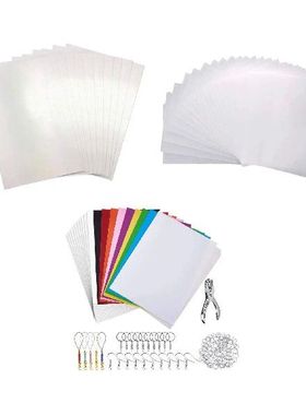 Heat Shrink Plastic Sheets DIY Blank Shrink Film Paper