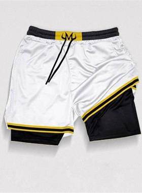 3D printed double layer beach shorts 3D数码印花双层沙滩短裤