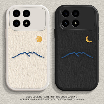 红米k90手机壳promax新款k80至尊版Turbo4高级感k70液态K硅胶Pro十＋全包男K60创意小羊皮散热40个性30i适用