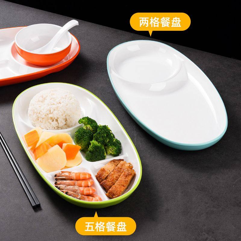 吃饭接碟大米先生同款自选称重快餐店商用密胺餐具套装学校食堂中,厨房/烹饪用具,配菜/备菜盘,淘宝优惠券,粉丝福利购,淘宝优惠卷