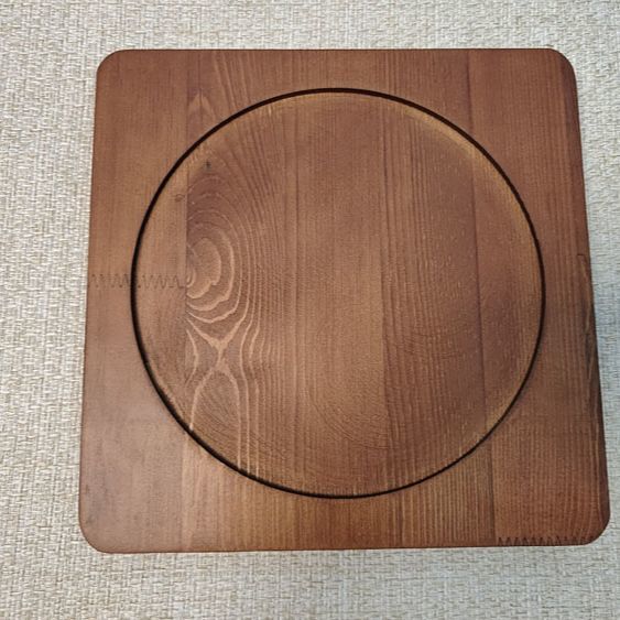 加厚松木方形隔热垫 实木餐垫 中式石锅木垫砂锅桌垫铁板木板垫