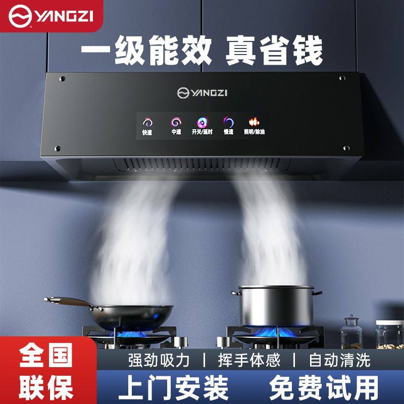 扬子抽油烟机小尺寸家用厨房静音大吸力排烟小型油烟机中式出租房