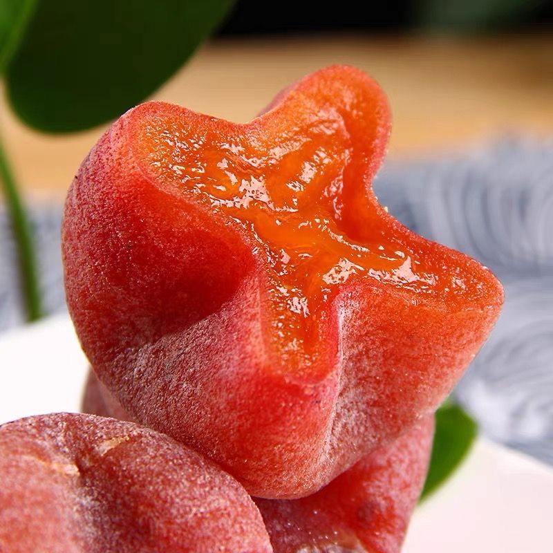 正宗流心柿饼独立包装霜降新鲜流心广西饼子蜜饯当季农家尖柿大果