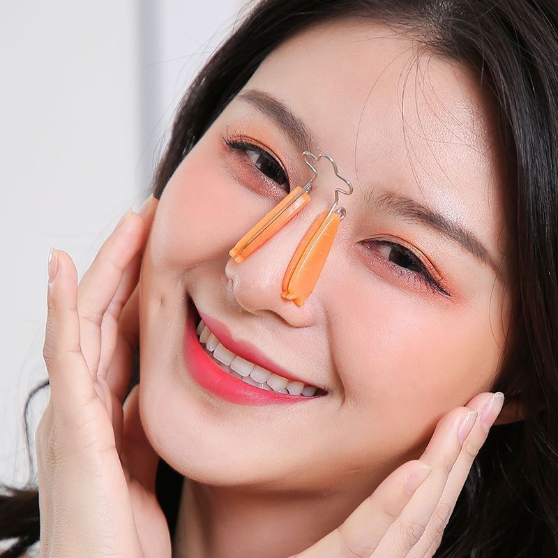 鼻夹子塑形矫正美鼻神器夹鼻子鼻翼夹鼻子矫正器高鼻梁增高器挺鼻