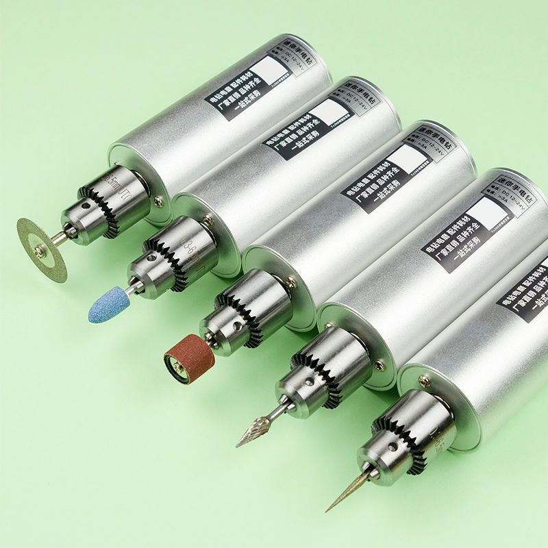 电磨机小型手持小电钻电动雕刻玉石酒瓶切割打磨打孔神器工具充电