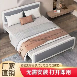 折叠床双人单人午休床办公室宿舍简易木板床出租房家用成人便宜床