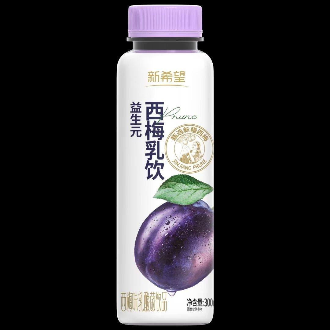 新希望饭后半小时蓝莓草莓青提果蔬乳酸菌原味瓶装整箱15瓶