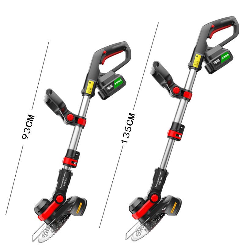电动割草机大功率锂电池多功能家用小型除草机充