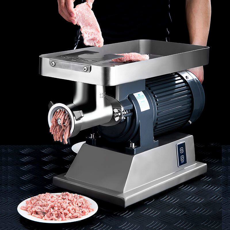 睿核台式大功率绞肉机商用多功能电动灌肠肉铺不锈钢饺馅机打碎菜