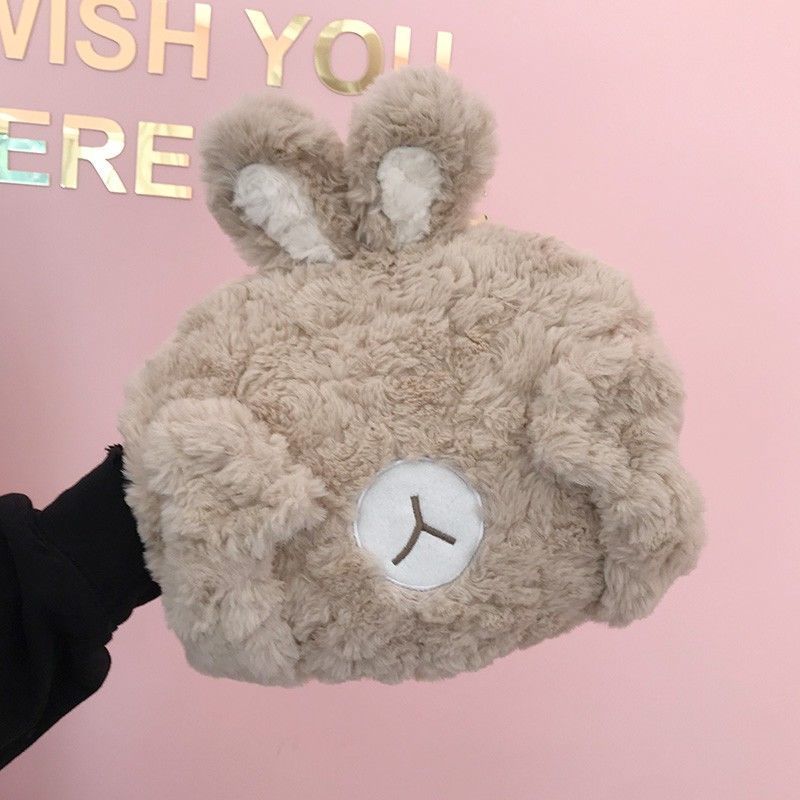 充电式热水袋防爆暖宝宝毛绒可爱电热水袋暖手宝女生暖肚子暖水袋