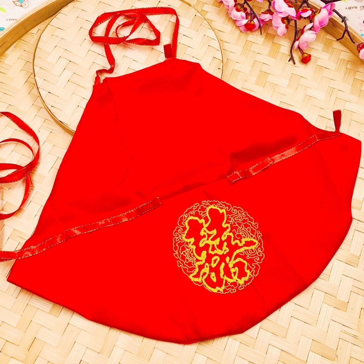 男女肚兜结婚用品结婚肚腰出花园肚腰新娘嫁妆草头肚兜