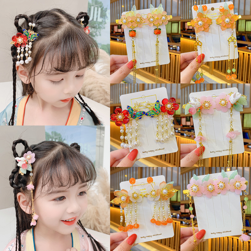 儿童汉服古风发夹头饰