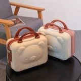 Портативный чемодан, маленькая сумка-органайзер, в корейском стиле, с медвежатами, 14 дюймов, 16 дюймов