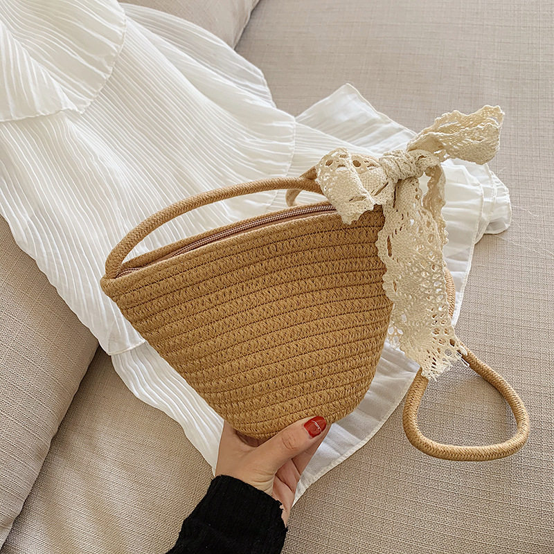 棉线编织包2026春季新款贝壳包旅行出游沙滩包海边度假单肩包,箱包皮具/热销女包/男包,通用款女包,淘宝优惠券,粉丝福利购,淘宝优惠卷