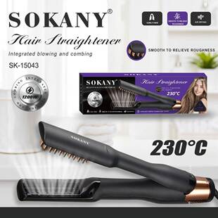 跨境SOKANY15043夹板家用美发直发器干卷直直夹板straightener