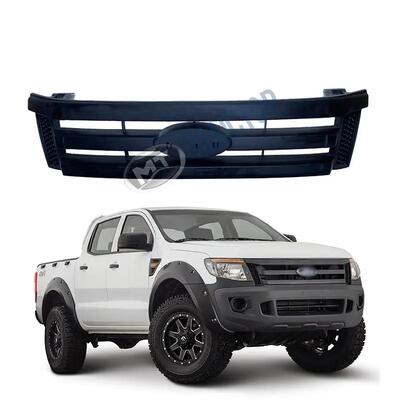 适用于2012-2014年款福特RANGER-T6前杠中网前中网格栅