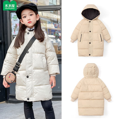 木木屋1122儿童男女童冬季加厚棉服新款中大童冬装衣外套男孩棉袄