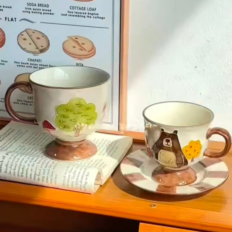 冠祥陶瓷杯可爱小熊马克杯图片