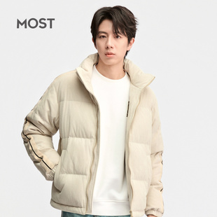 MOST/姆氏德冬季保暖羽绒服外套男款潮牌休闲立领上衣C54337159