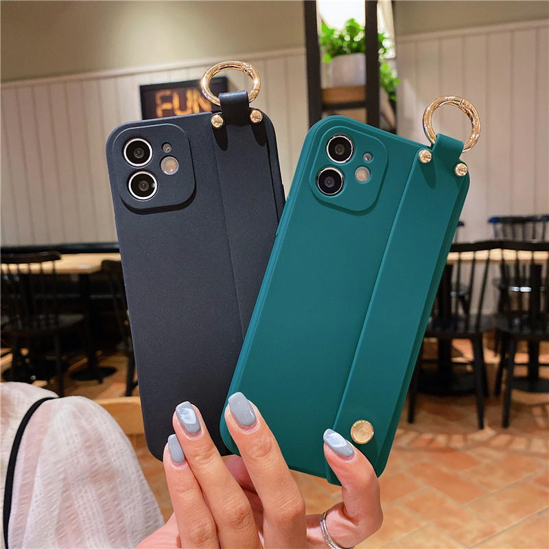 适用红米note11硅胶简约腕带软壳