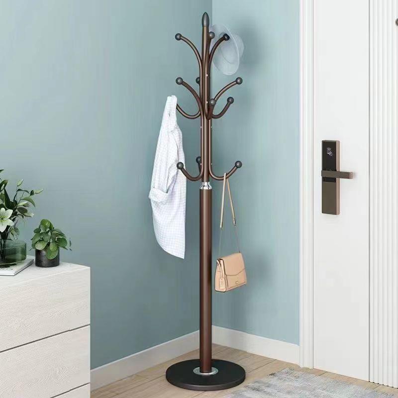 发财树衣架衣帽架落地家用挂衣架衣架立式客厅卧室衣服室内房间挂