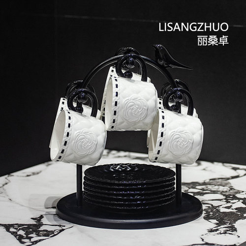 丽桑卓法式复古咖啡杯
