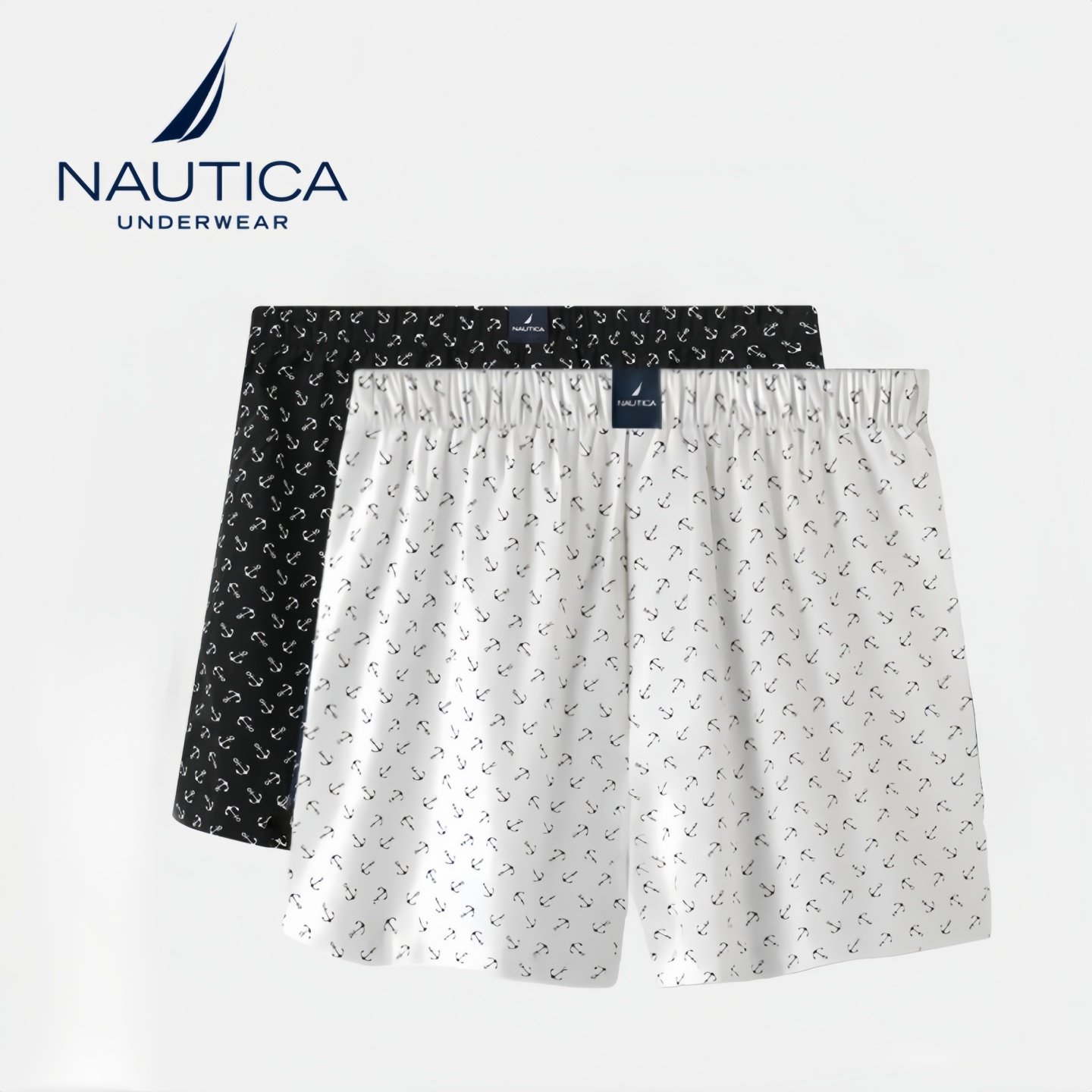 Nautica Underwear 男士阿罗裤短裤高级感睡裤纯棉宽松透气家居裤,女士内衣/男士内衣/家居服,男阿罗裤,淘宝优惠券,粉丝福利购,淘宝优惠卷