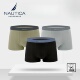 Underwear 男士 商务内裤 Nautica 3条男生抗菌棉氨平角透气短裤 衩