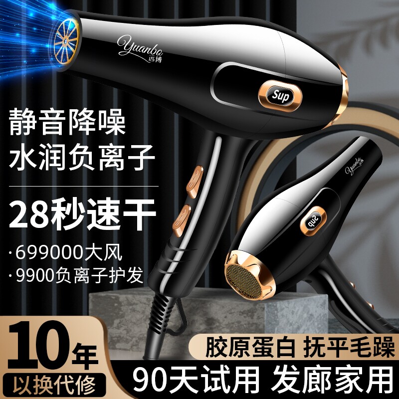 德国电吹风机家用速干3200大功率冷热风理发店专用负离子宿舍静