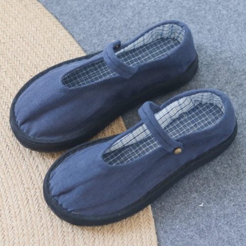 村匠纯手工女复古休闲千层底布鞋