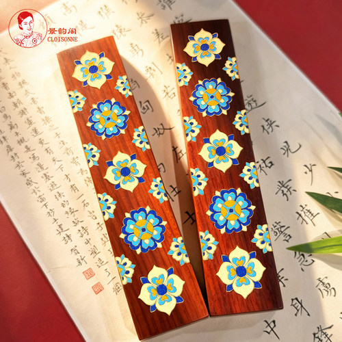 纹样镇尺景泰蓝掐丝珐琅diy材料