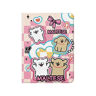 适用2024版iPadpro保护壳5女款13/AIR6书本12.9笔槽10.9第十代10.2寸9适用华为MATEPAD平板套2020款11可爱7/8