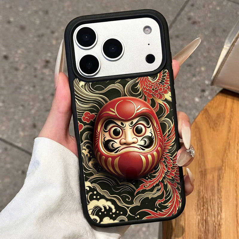 潮酷达摩适用苹果17磁吸硬手机壳图片