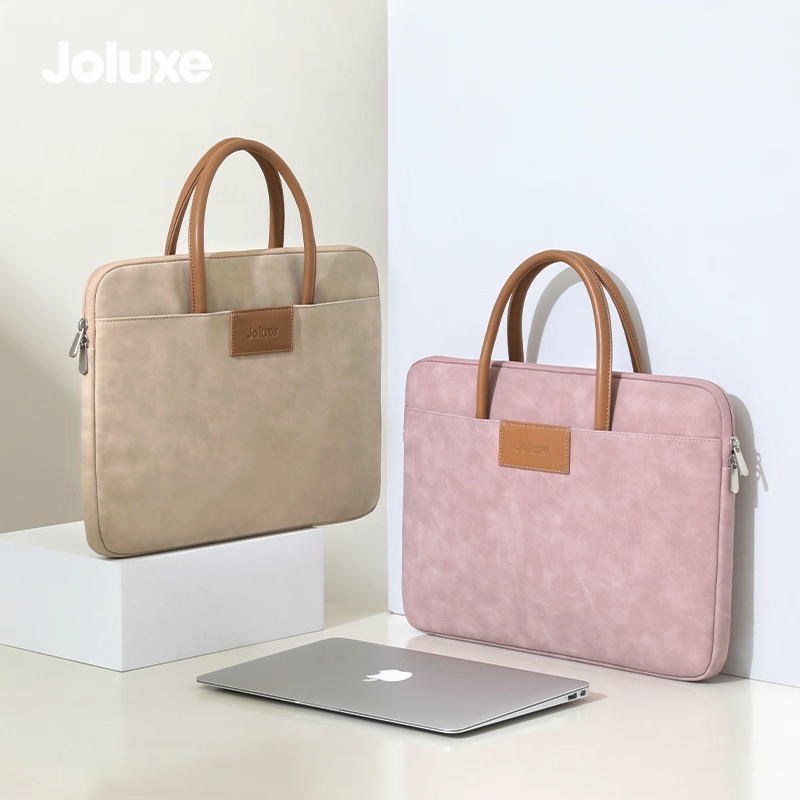 简约高档商务手提笔记本电脑包苹果13.3寸托特包男女款华为matebook14寸防水戴尔15.6寸游戏本联想pro16英寸