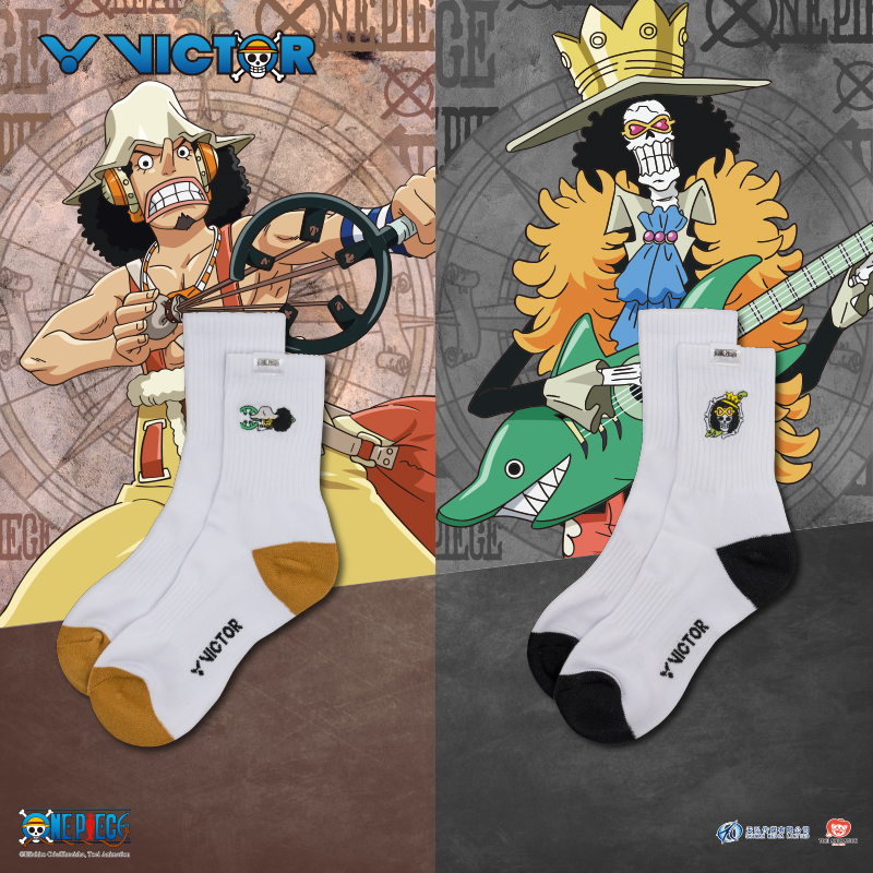正品羽毛球袜VICTOR男女袜