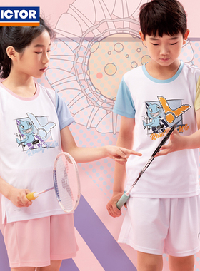正品VICTOR胜利羽毛球服短裤青少年威克多速干休闲运动裤R-32201