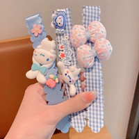 Голубая коричневая собачка (набор из трёх предметов)