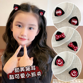 儿童发卡抓夹小号女童新款 侧边夹子刘海夹小女孩可爱发饰前额发夹