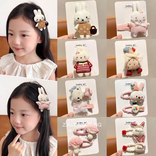 儿童发夹女童不伤发发卡