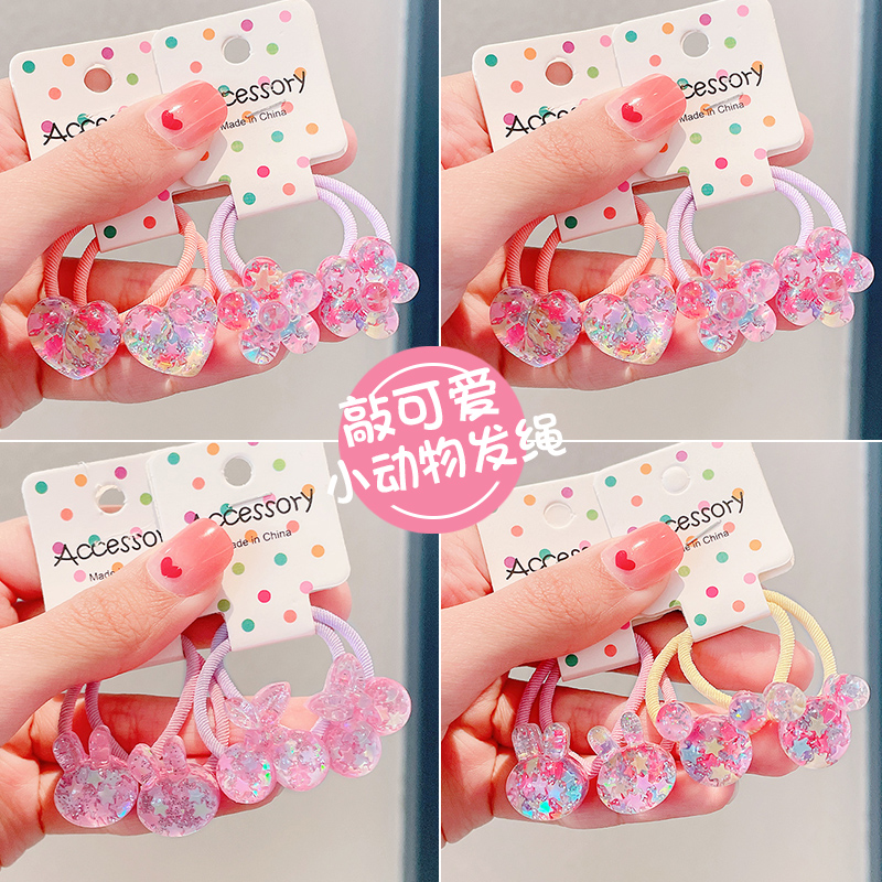 仔仔象儿童亮彩流沙头绳