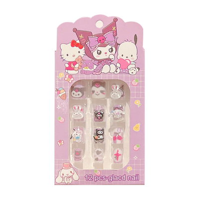 儿童卡通指甲贴自粘美甲贴片